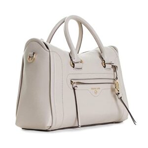 Michael Kors Carine Medium Pebbled Leather Satchel