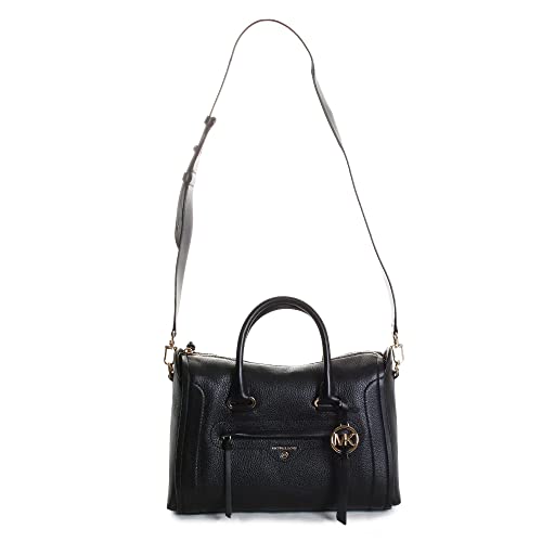 Michael Kors Carine Medium Pebbled Leather Satchel