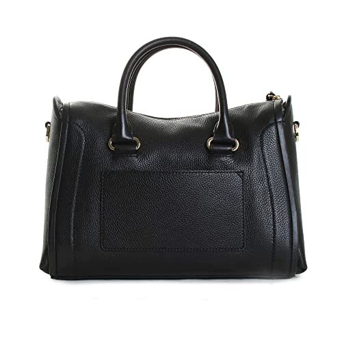 Michael Kors Carine Medium Pebbled Leather Satchel