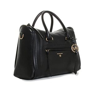 Michael Kors Carine Medium Pebbled Leather Satchel