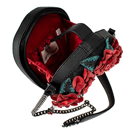 Mary Frances La Catrina Beaded Crossbody Handbag