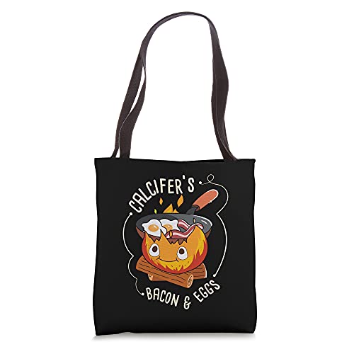 Calcifers Bacon And Egg I Camping Cooking I Bacon Tote Bag