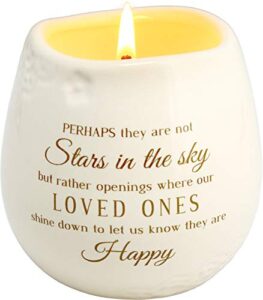 pavilion- stars in the sky- 8 oz -100% soy wax candle scent: tranquility