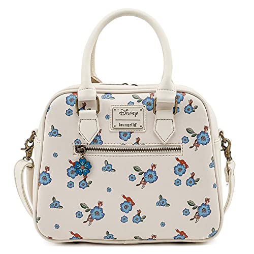 Loungefly Disney Fox and Hound Floral Crossbody Bag