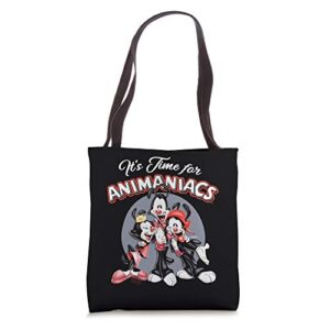 animaniacs it’s time for tote bag