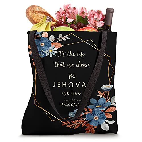 Jehovah's Witness Pioneer Life Tote Bag