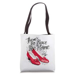 the wizard of oz ruby slippers tote bag