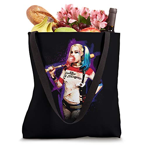 Suicide Squad Harley Quinn Bubble Tote Bag
