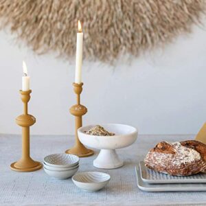 Bloomingville Marble Footed, White Bowl