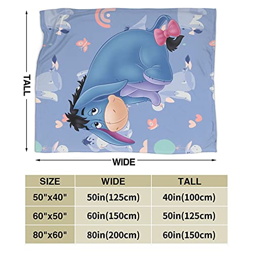 DaihAnle Soft and Warm Throw Blanket Ultra-Soft Micro Blanket Plush Bed Couch 50"x40"