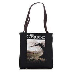 the conjuring poster tote bag