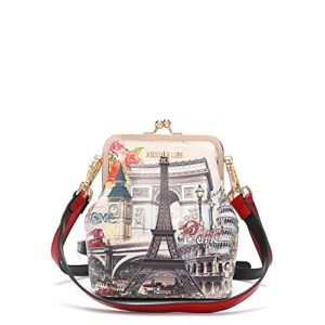 nicole lee europe kiss lock bag