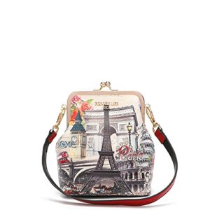 Nicole Lee Europe Kiss Lock Bag