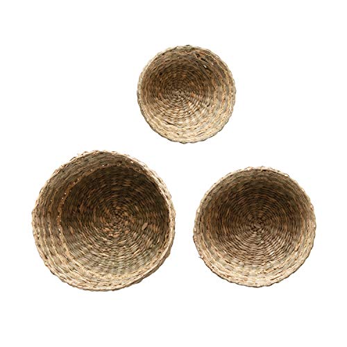 Bloomingville Seagrass, Natural, Set of 3 Basket, 3