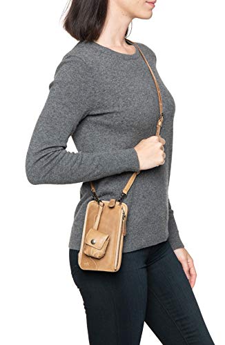 Frye womens Melissa 3-in-1 Crossbody Bag, Beige, One Size US