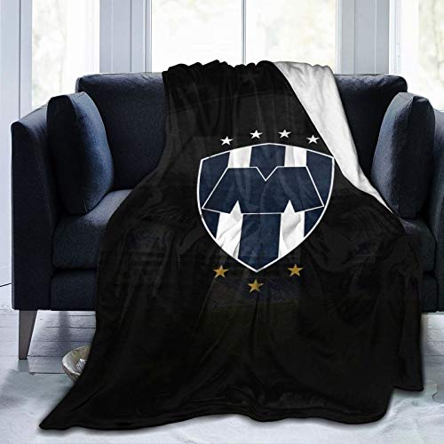 Woidxzxza Funda De Rayados Del Monterrey Ultra-Soft Micro Fleece Blanket Flannel Washable Lightweight Warm Plush Throw Blankets 60x50 in