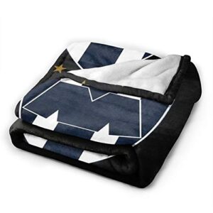 Woidxzxza Funda De Rayados Del Monterrey Ultra-Soft Micro Fleece Blanket Flannel Washable Lightweight Warm Plush Throw Blankets 60x50 in