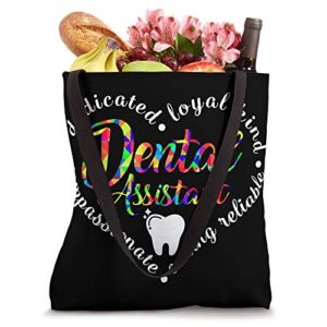 Dental Assistant RDH Hygienist Week Dentist Graduation Loyal Tote Bag