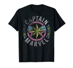 captain marvel ’90s style logo t-shirt