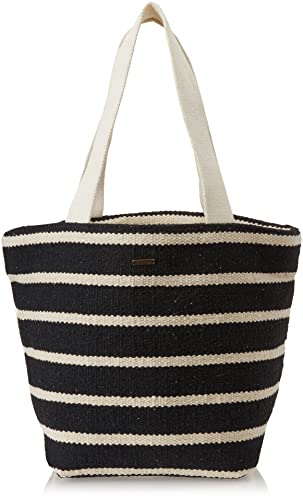 Billabong Women's 100% Cotton Totally Rad Tote Bag, Black, One