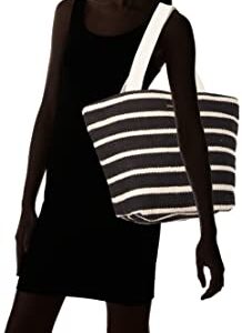 Billabong Women's 100% Cotton Totally Rad Tote Bag, Black, One