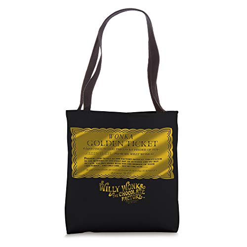 Willy Wonka and the Chocolate Factory the Golden Ticket Tote Bag