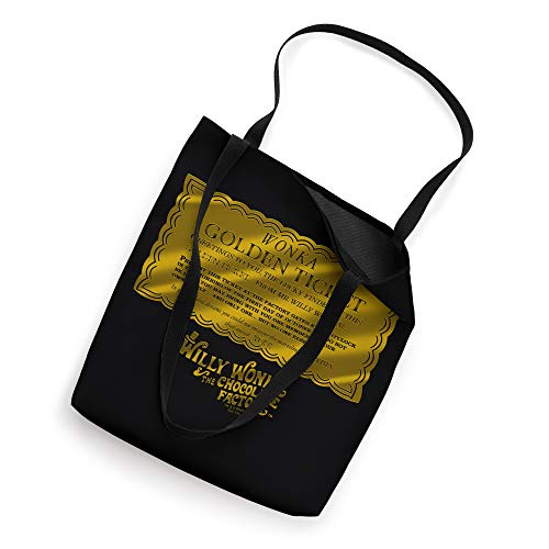 Willy Wonka and the Chocolate Factory the Golden Ticket Tote Bag