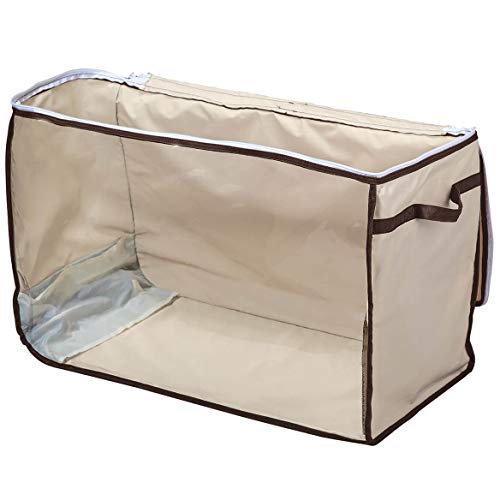 Fox Valley Traders Jumbo Wheeled Storage Bag with Clear Window