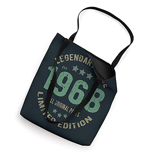 55 Years Old Bday Legend Since 1968 - Vintage 55th Birthday Tote Bag