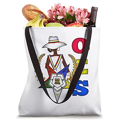 Order Of The Eastern Star OES Ring Diva Sisterhood Sistar Tote Bag