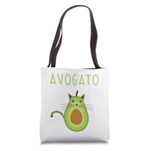 avogato cinco de mayo gift cinco de meow cat avocado tote bag