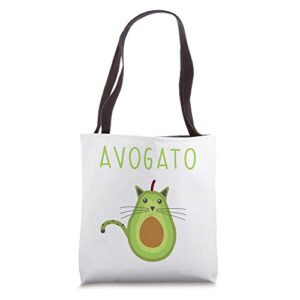 Avogato Cinco De Mayo Gift Cinco De Meow Cat Avocado Tote Bag