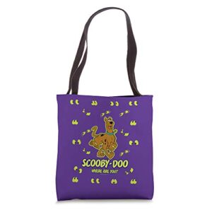 scooby-doo eyes upon you tote bag