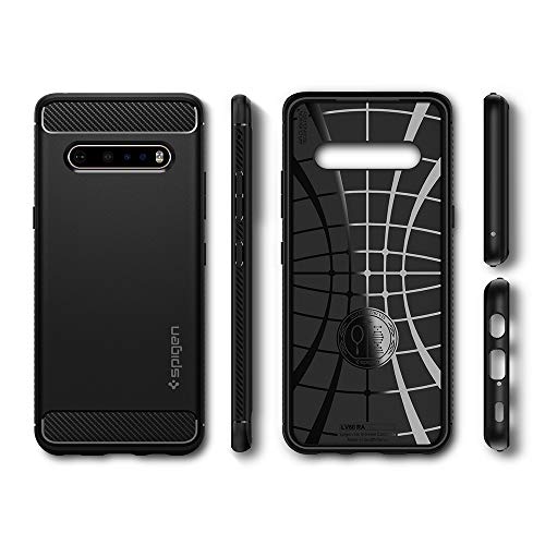 Spigen Rugged Armor Designed for LG V60 ThinQ Case [5G] (2020) - Matte Black