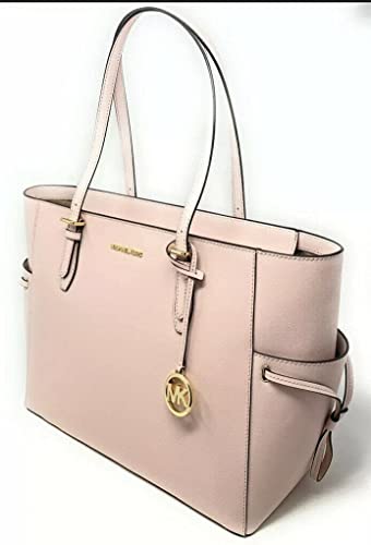 Michael Kors Gilly Large Drawstring Zip Tote Bag Powder Blush