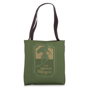 the lord of the rings green dragon tavern tote bag