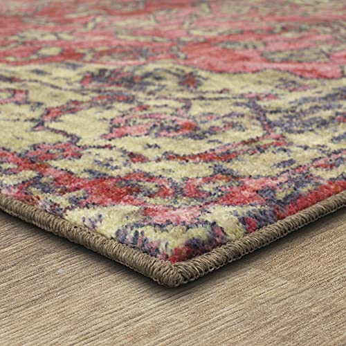 Mohawk Home Siena Floral Ornamental Pink (2' X 3') Accent Rug