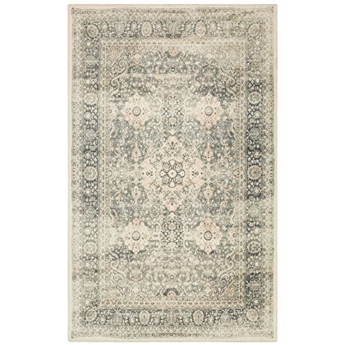 Mohawk Home Quinn Floral Traditional Beige (2' X 3') Accent Rug