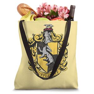 Harry Potter Drawn Hufflepuff Crest Tote Bag