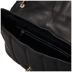 Ted Baker Leather Puffer Quilt Detail Shoulder Bag, Black