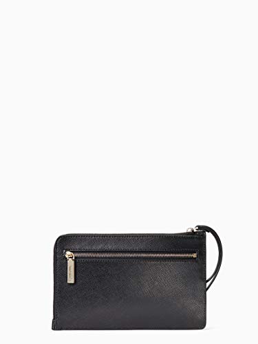 Kate Spade Women's Staci Medium L-Zip Wristlet (Black)