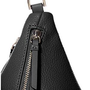 Calvin Klein Geo Rocky Road Hobo, Black/Silver