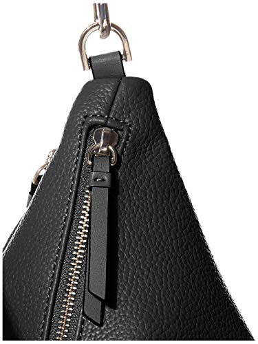 Calvin Klein Geo Rocky Road Hobo, Black/Silver