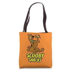 scooby-doo scooby snacks pizza! tote bag
