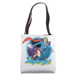 supergirl airbrush tote bag