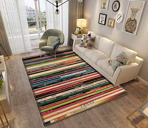 Classic Alternative Rock Records Area Rugs Non-Slip Floor Mat Doormats Home Runner Rug Carpet for Bedroom Indoor Outdoor Kids Play Mat Nursery Throw Rugs Yoga Mat