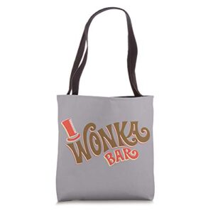 willy wonka and the chocolate factory wonka bar tote bag