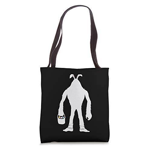 Easter Bunny Bigfoot Rabbit Sasquatch Easter Egg Hunter Tote Bag