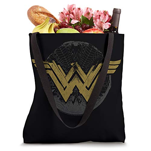 Wonder Woman Movie Distressed Logo Tote Bag