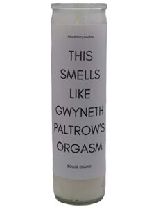 gwyneth paltrow orgasm satire prayer candle